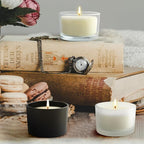 SHOWIN Thick Candle Jars for Making Candles 16 Pcs, 4 OZ Empty Jars - Image 6
