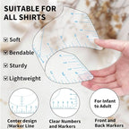 5Pack Tshirt Ruler Guide for Vinyl Alignment, T Shirt Rulers to Center Designs - Image 2