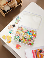 CoiiJoii 6PCS A4-Size Clear Hard Shell Zippered Case, Diaper Bag Organizing - Image 2