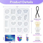 HeyClear Keychain Resin Molds - Image 4