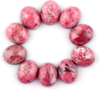 10pcs, Natural Gemstone Cabochon, Wholesale Assorted Flatback Crystals by CRYSTALINES