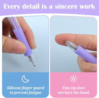 7Pcs Knife Pen Craft Cutting Tools, Retractable Utility Knife Paper Cutter - Image 5