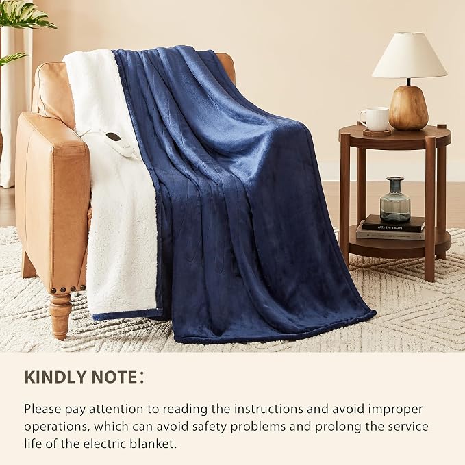 Homemate Heated Blanket Electric Throw - Image 6