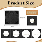 80 Pcs Adjustable Acrylic Coin Holder, Coin Collection Cases - Image 2