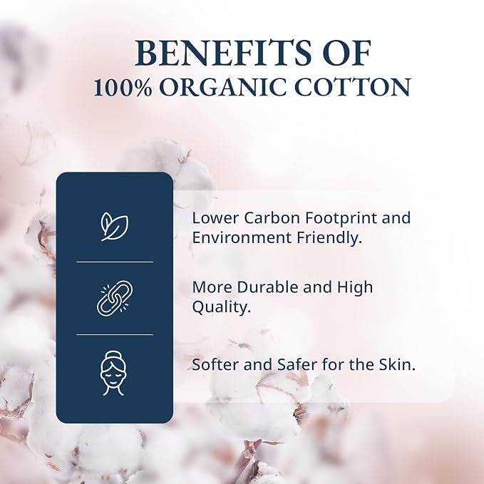 Lane Linen 100% Organic Cotton Twin XL Size Flat Sheet Only - Image 8