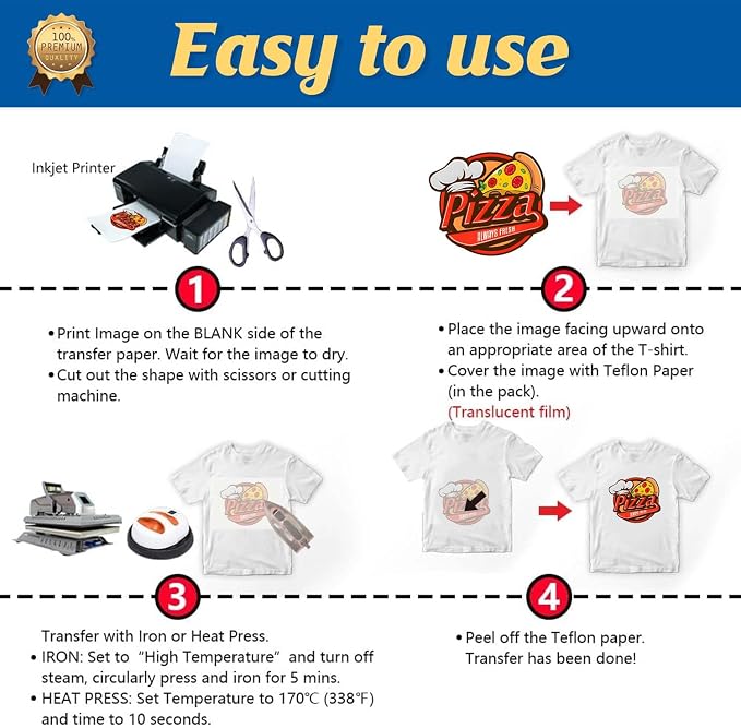 TransOurDream Iron on Heat Transfer Paper - Image 5