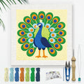 Doodlream Vibrant Peacock Needle Kit by Doodlream