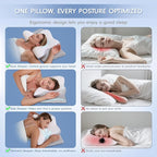 Cervical Neck Pillow, Memory Foam Pillows - Image 6