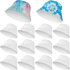 Aneco White Bucket Hats, DIY Bucket Hats by Aneco