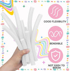 Frienda 5/8 Inch x 40 Ft White Foam Noodles - Image 4