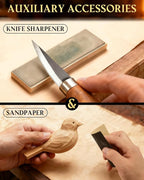 Wood Carving Kit Whittling Kit: Deluxe Wood Carving Tools Knife Set - Image 5