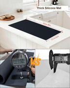 Large Crafting Silicone Mat, Epoxy Resin, Scrapbooking, Heat Resistant Nonstick - Image 2