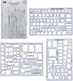Mr. Pen- House Plan, Interior Design and Furniture Templates | Clear Flexible by MrPen