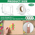 5 Roll Double Sided Foam Tape for Crafts - Image 2