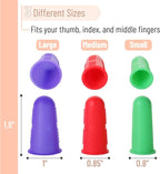 Mr. Pen- Hot Glue Gun Finger Protectors, Rubber Fingers Tips, Rubber Finger - Image 3