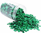 Mandala Crafts 6mm Cup Holographic Emerald Sequins by MandalaCrafts