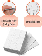Mr. Pen- Blank Puzzle, 24 Pack, 9 Pieces/Pack, 5.5" x 4" | Blank Puzzles to - Image 3