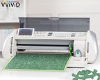 VViViD Glitter Green DECO65 Permanent Adhesive Craft Vinyl Roll - Image 3