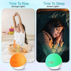 Ready to Rise Children's Sleep Trainer, Night Light, Alarm Clock, Toddler & - Image 3