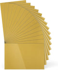 Heat Transfer Vinyl Bundle: 16 Pack 12" x 10" YUITCE Gold Heat Transfer Vinyl by YUITCE
