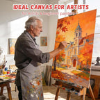 Simetufy 5 Pack 20"x30" Large Canvas Boards - Image 8