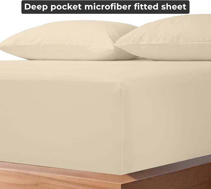 Royale Linens Fitted Sheet Queen - Image 6