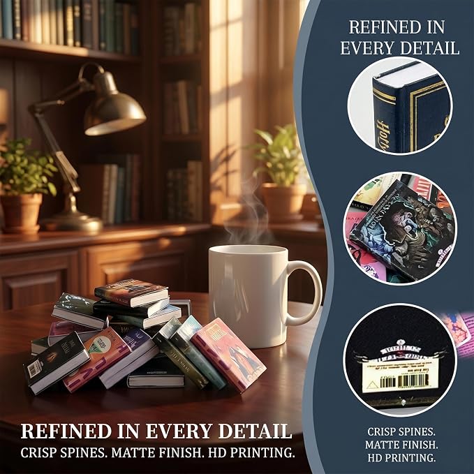 200Pcs Mini Books, Miniatures Book - Image 7