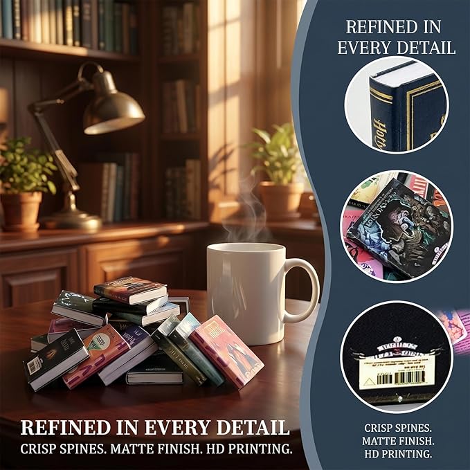 200Pcs Mini Books, Miniatures Book - Image 7