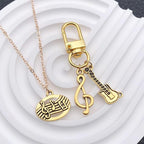 WOCRAFT 60pcs Antique Gold Music Bracelet Charms - Image 6