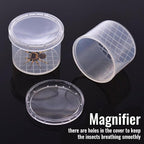 12 Pcs Bug Viewer Critter, Magnifier Bug Catcher cage, Plastic Insect - Image 4