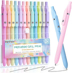 Fenmay Gel Pens, Smooth Writing, Retractable Cute Aesthetic Pens by %E2%80%8EFenmay