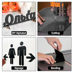 3 Pcs Black 12 x 12 x 1/8 Inch Acrylic Sheets | Laser Cutting Plastic - Image 3