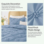 BEDELITE Cornflower Blue Queen Comforter Set - Image 4