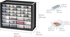IRIS USA 44-Drawer Small Parts Organizer, Made in USA, Storage Drawers - Image 3