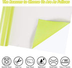 ​TORC Yellow Glitter HTV Yellow Heat Transfer Vinyl HTV Rolls - Image 2