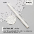 60pcs Wax Seal Sticks with Glue Gun Kit, Pearl White Sealing Wax Sticks - Image 3