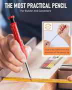 Nicpro 4 Pack Carpenter Pencil - Image 6