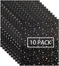 FUNKAKA Holographic Star Heat Transfer Vinyl HTV 10 Sheets by FUNKAKA