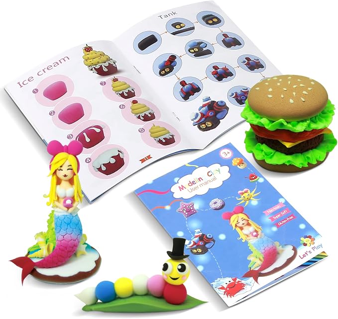 36 Colors Air Dry Clay Kit for Kids – 36 Cups - Image 3