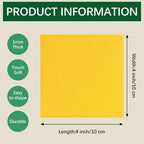 Yellow Felt Sheets 36 X 36 inht Felt Sheets - Image 2