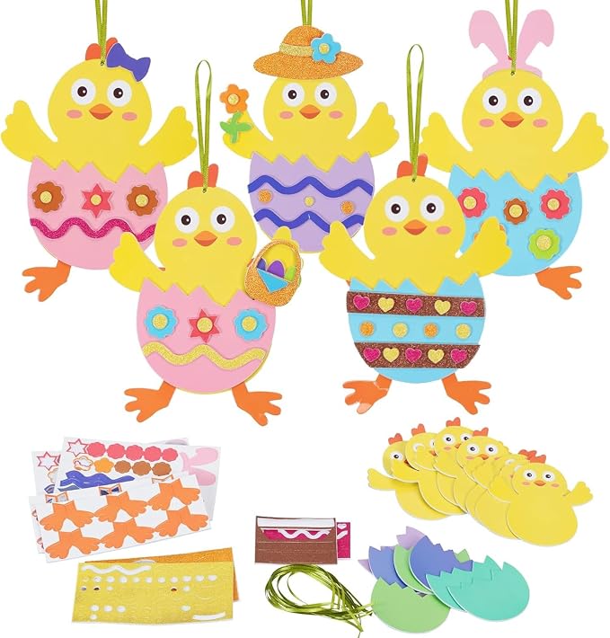 Fennoral 12 Pack Easter Craft for Kids by Fennoral