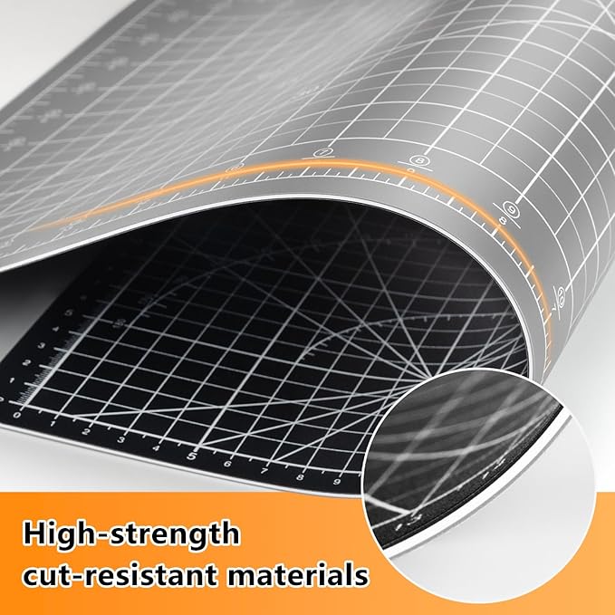 Ecraft Large Self Healing Cutting Mat: 24" x 36" Double Sided 5-Ply Hobby Mat - Image 4