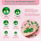 2000PCS Pearls for Crafting, Candles Centerpiece, DIY Crafts, Jewelry Making - Image 2