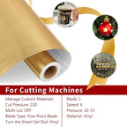 IModeur Brushed Gold Permanent Vinyl - Image 5
