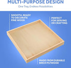 Wood Canvas Panel Cradled 12 x 12 inch, Shadow Box, & Tray Crafts, by - Image 4