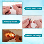 20pcs Miniature LED Lights, Warm White & Cool White Mini Electric Micro Tiny - Image 4