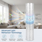 Rainbow Window Film, Static Cling Decorative Window Sticker, Non-Adhesive - Image 2