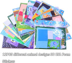 3D EVA Foam Stickers for Toddlers 12PCS Sticky Foam DIY Craft Preschool Art - Image 2