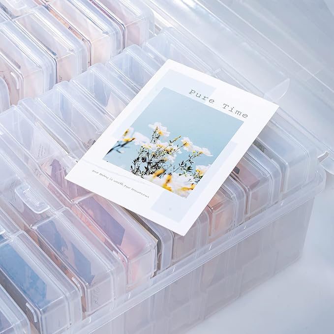 novelinks Photo Storage Box and 16 Inner 4" x 6" Photo Storage Containers | - Image 7