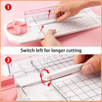 Paper Cutter for Craft：Paper Trimmer, Perforator, Photo for Scrapbooking and - Image 6